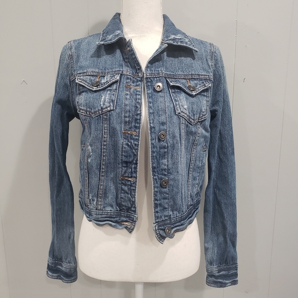 FOREVER 21 Destressed Jacket - Picture 1 of 6